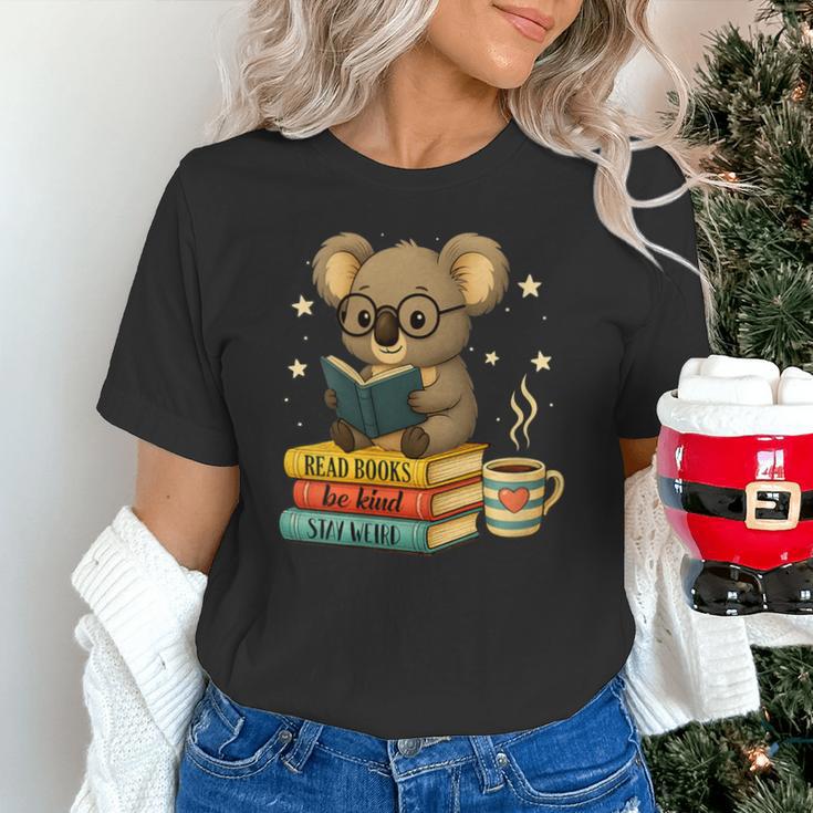 Book Lover Koala Reading Bookish Library Read Books Be Kind Unisex T-Shirt