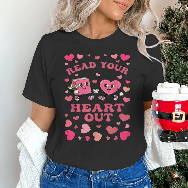 Book Lover Read Your Heart Out Teacher Valentines Unisex T-Shirt