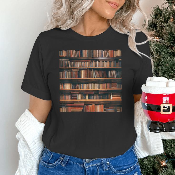 Book Book Shelves Library Unisex T-Shirt