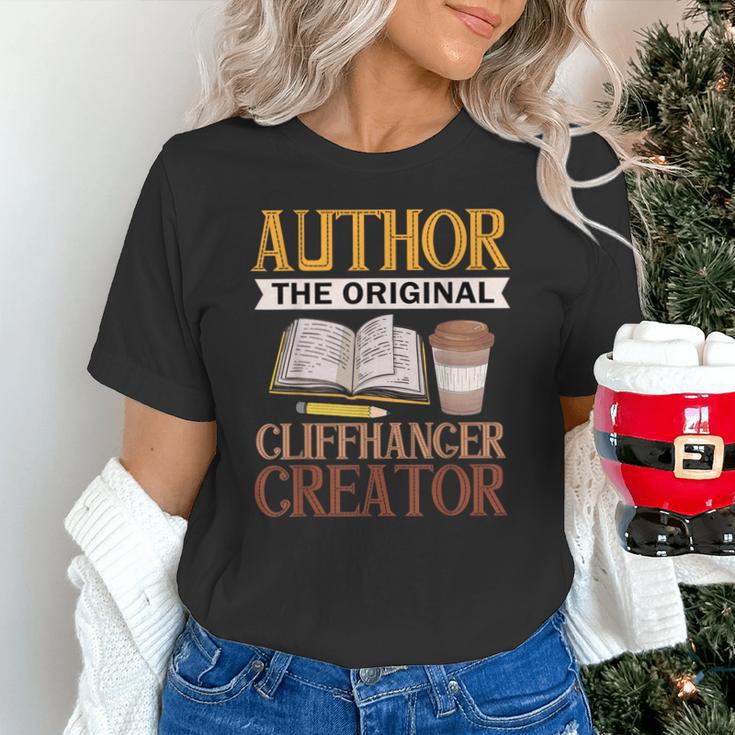 Book Writer Cliffhanger Creator Author Book Writing Novelist Unisex T-Shirt