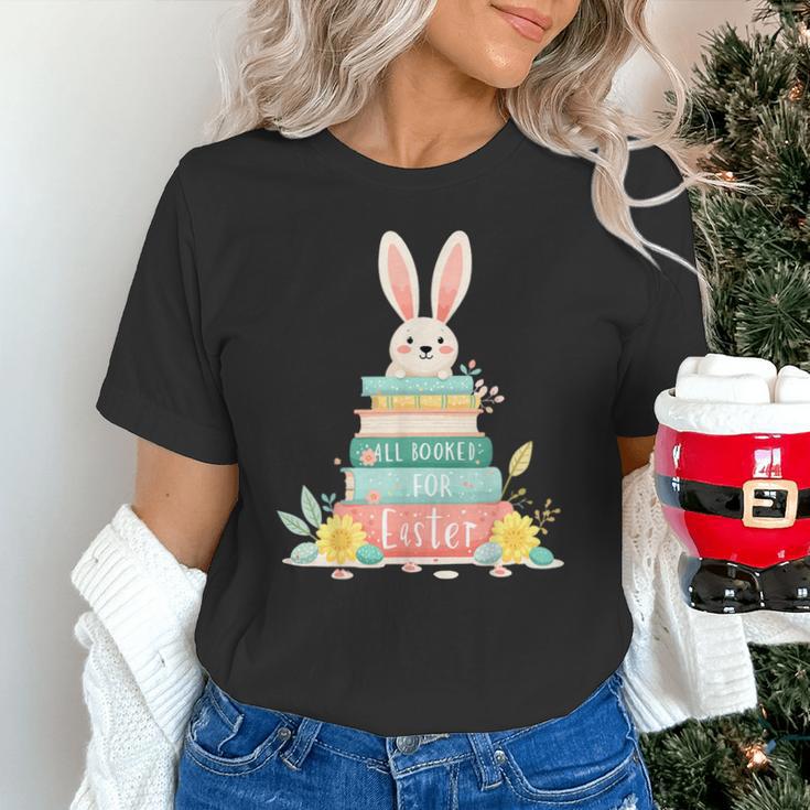 All Booked For Easter Shirt Bookworm Reading Book Reader Unisex T-Shirt