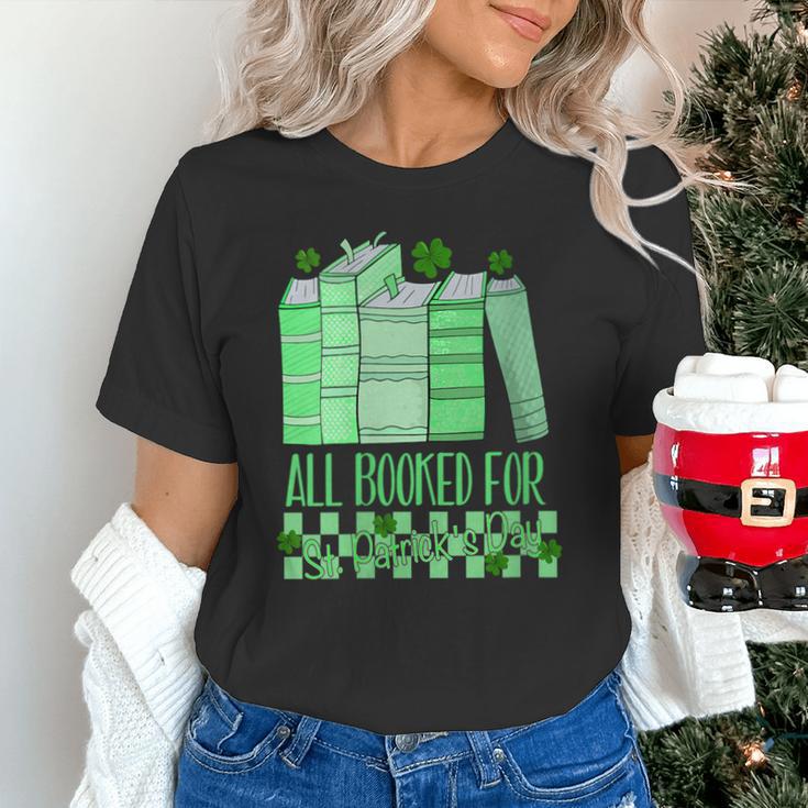 All Booked For St Patrick's Day Book Lover Lucky Shamrock Unisex T-Shirt All Booked For St Patrick's Day Book Lover Lucky Shamrock Unisex T-Shirt
