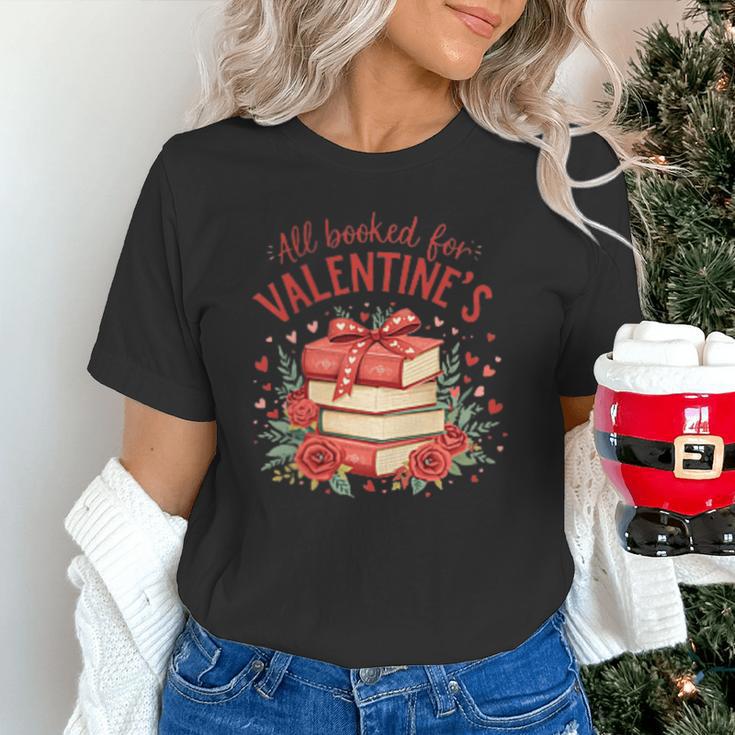 All Booked For Valentine's Book Lovers Romantic Readers Unisex T-Shirt