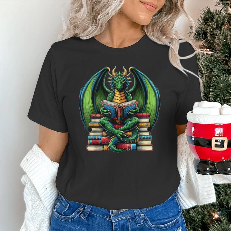 Books Dragon Reading Book Unisex T-Shirt Books Dragon Reading Book Unisex T-Shirt