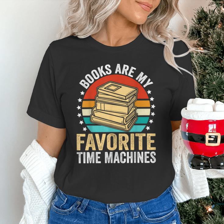 Books Are My Favorite Time Machines Unisex T-Shirt