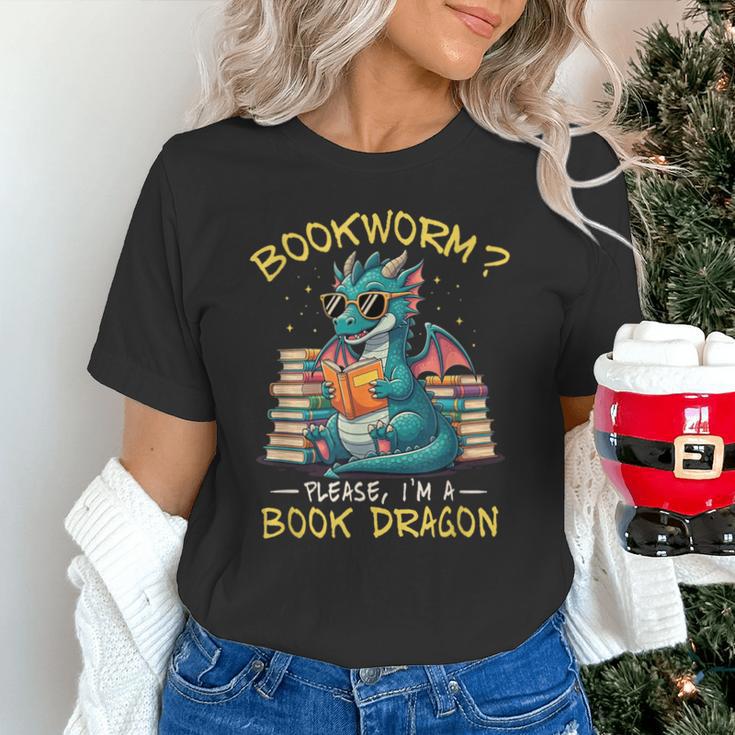 Bookworm I'm A Book Dragon Reading Books Bookish Book Lover Unisex T-Shirt