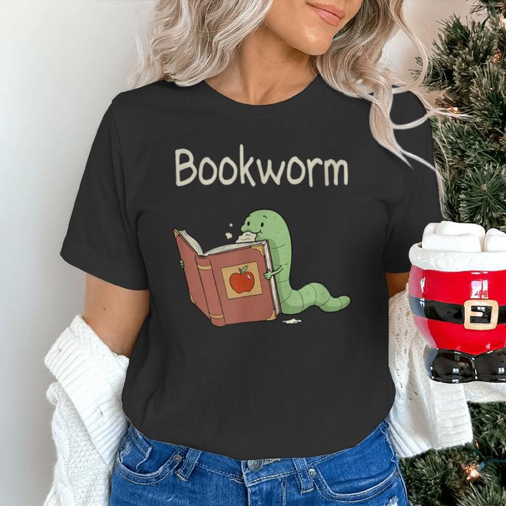 Bookworm Worm Reading Book Lover Read Books Librarian Unisex T-Shirt