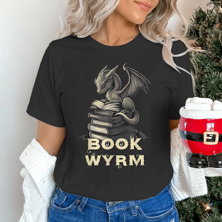 Bookwyrm Dragon Fantasy Bookish Fairytale Book Lover Unisex T-Shirt Bookwyrm Dragon Fantasy Bookish Fairytale Book Lover Unisex T-Shirt