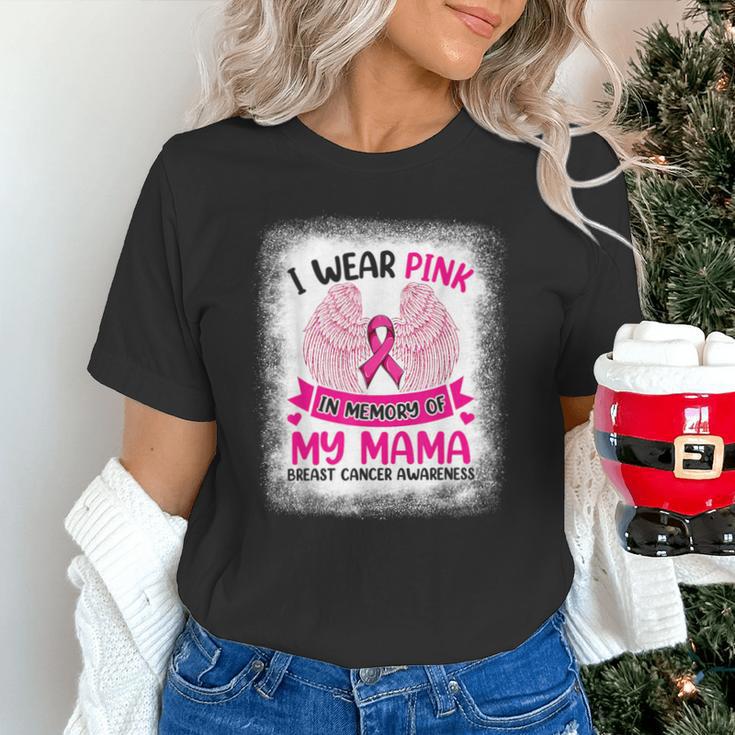 Breast Cancer Wings Shirt I Wear Pink In Memory Of My Mama Unisex T-Shirt Breast Cancer Wings Shirt I Wear Pink In Memory Of My Mama Unisex T-Shirt