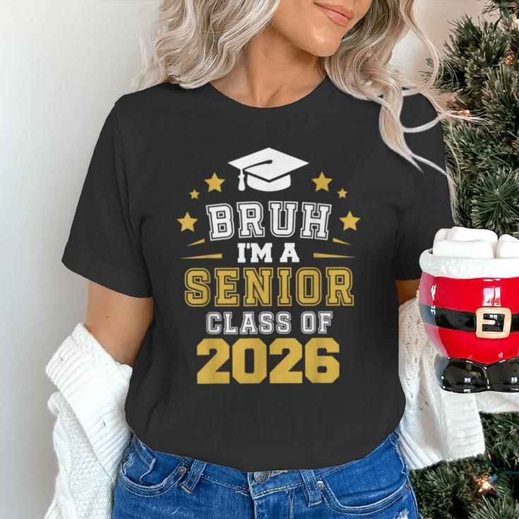 Bruh I'm A Senior Class Of 2026 Graduation School Unisex T-Shirt