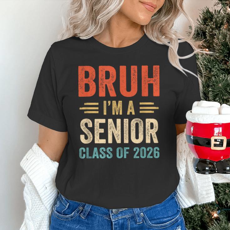 Bruh I'm A Senior Class Of 2026 Graduation Senior 2026 Unisex T-Shirt