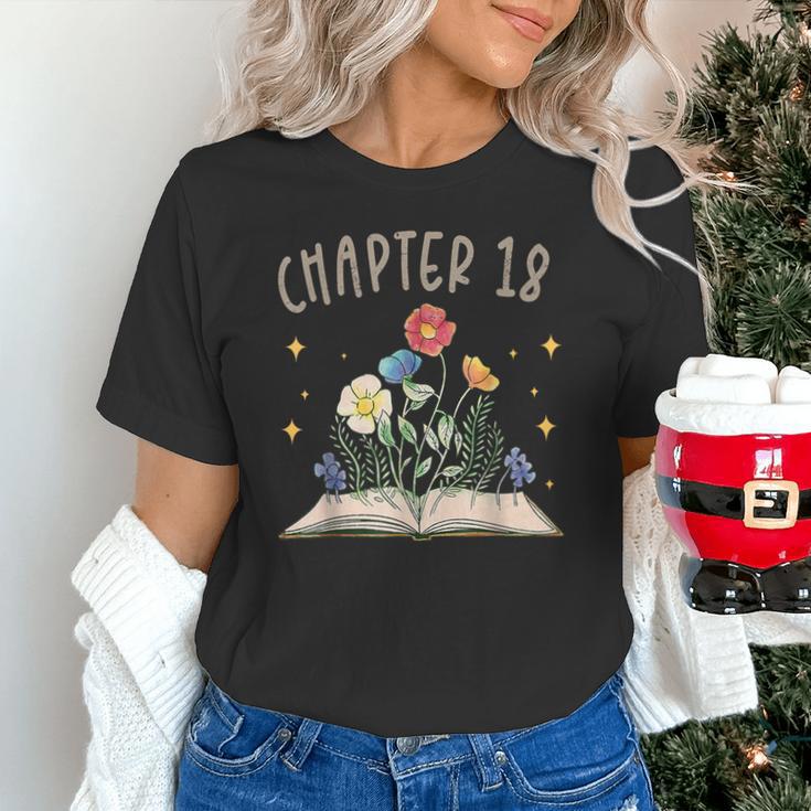 Chapter 18th Birthday Bookworm 18 Years Old For Book Lovers Unisex T-Shirt