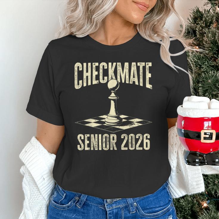 Checkmate Senior 2026 Chess Piece Class Of 2026 Graduation Unisex T-Shirt