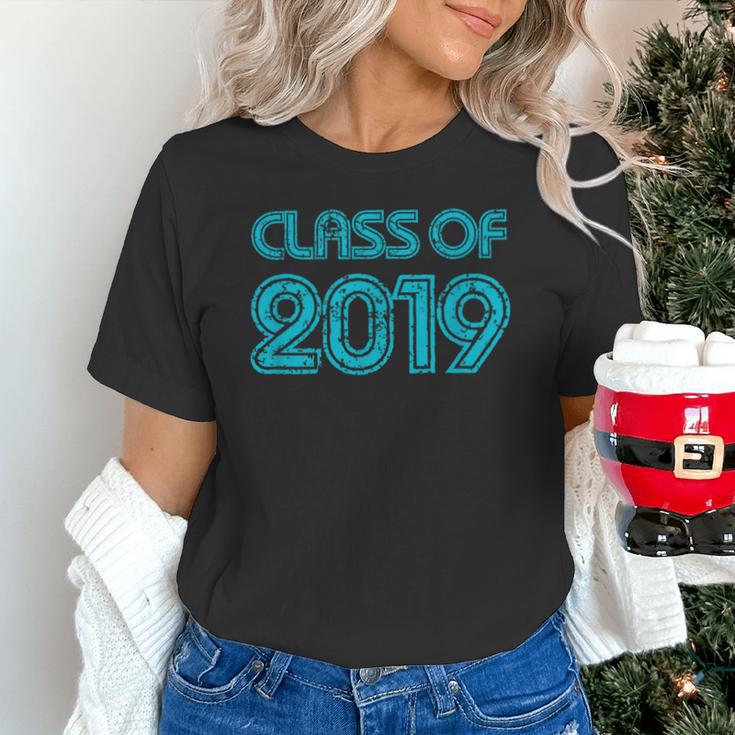 Class Of 2019 High School Graduation Teal Senior Unisex T-Shirt