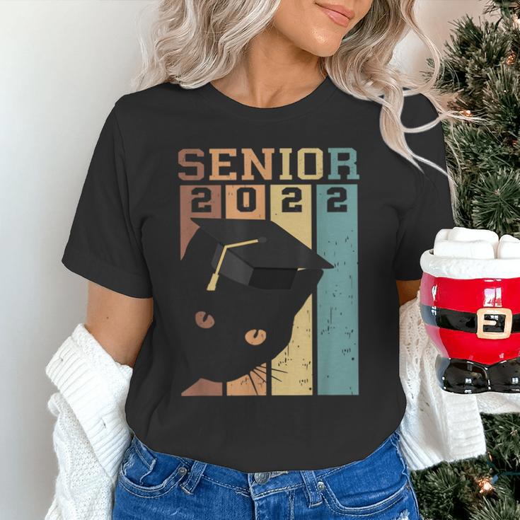 Class Of 2022 Graduation Cat Seniors Grad Unisex T-Shirt