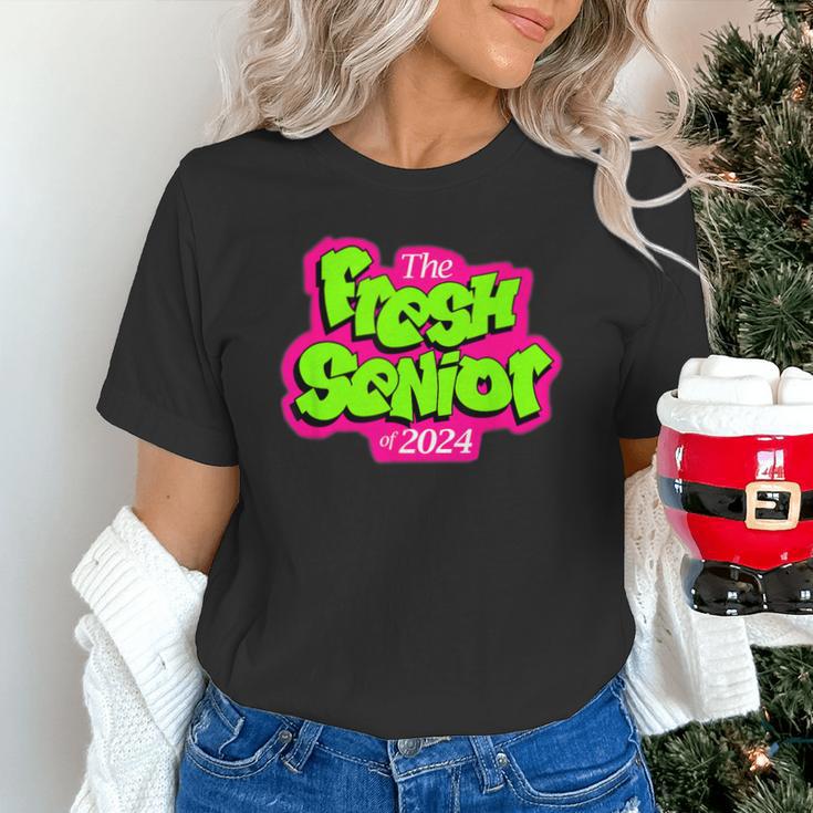 Class Of 2024 Senior Fresh Retro 90s TV Style Graduation Unisex T-Shirt