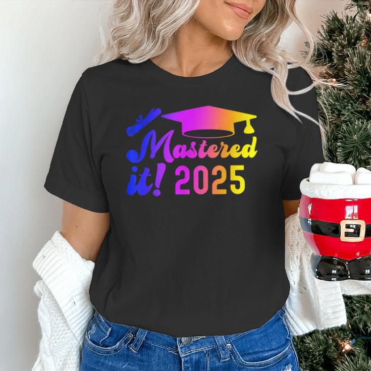 Class Of 2025 Mastered It College Masters Degree Graduation Unisex T-Shirt