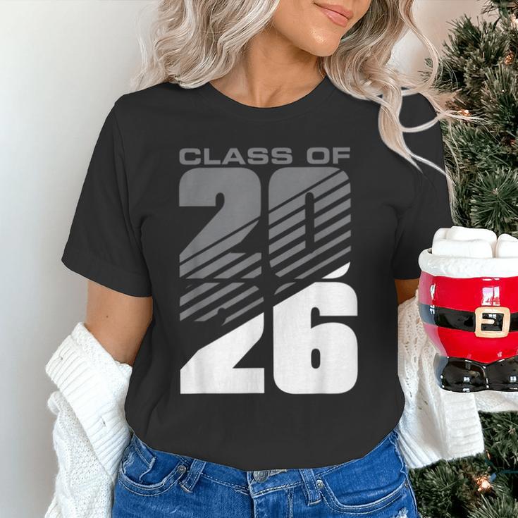 Class Of 2026 High School Senior Graduation Grey Sport Style Unisex T-Shirt