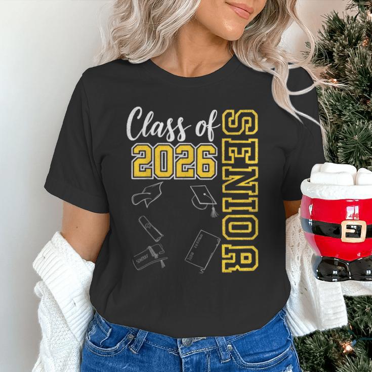 Class Of 2026 Senior 26 High School Graduation -Gold Unisex T-Shirt