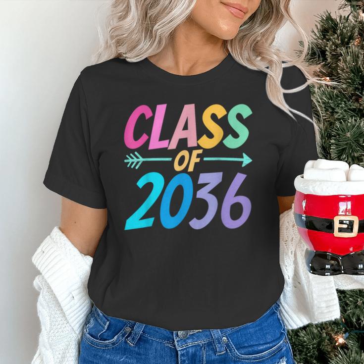 Class Of 2036 First Day Kindergarten Grow With Me Graduation Unisex T-Shirt
