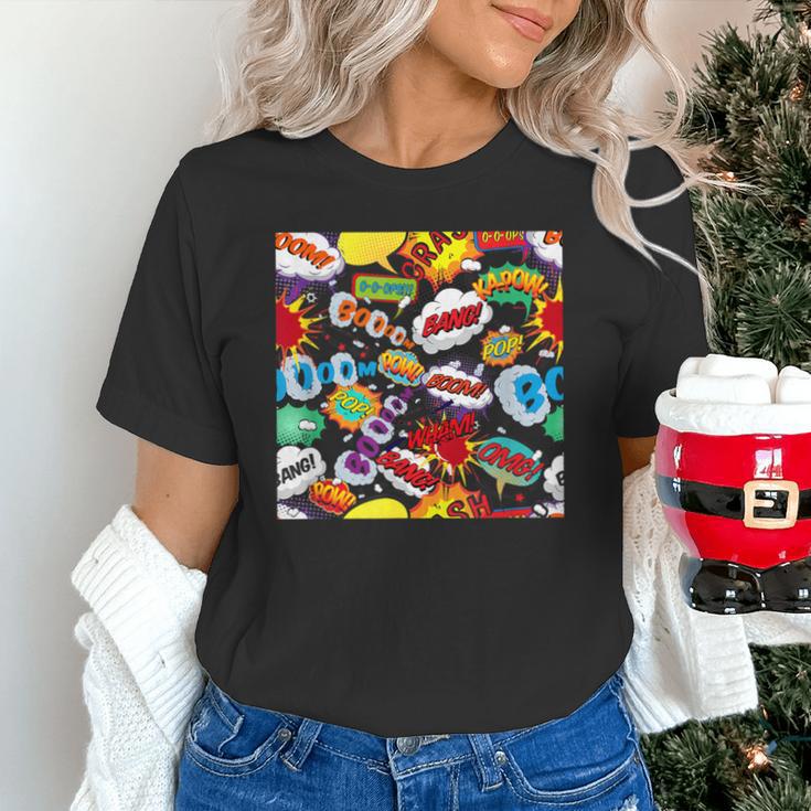 Comic Book Pop Art Modern Fun Unisex T-Shirt
