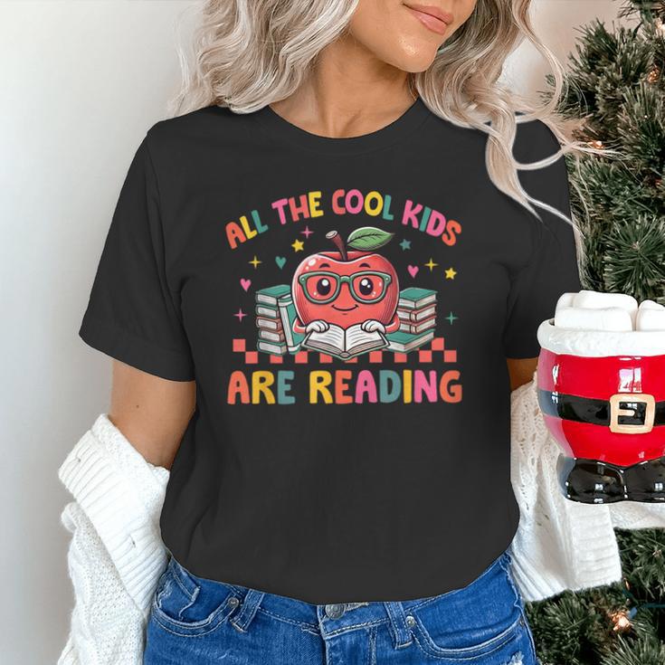 All The-Cool Kids Are Reading Book Lover Librarian Bookworm Unisex T-Shirt All The-Cool Kids Are Reading Book Lover Librarian Bookworm Unisex T-Shirt