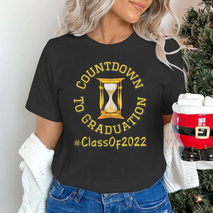 Countdown To Graduation Hourglass Senior Class Of 2022 Unisex T-Shirt