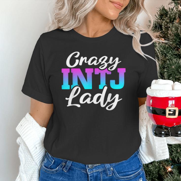 Crazy INTJ Lady Introvert Personality Unisex T-Shirt