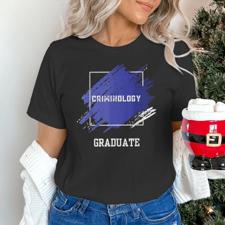 Criminology Graduation Graduated Degree University Student Unisex T-Shirt