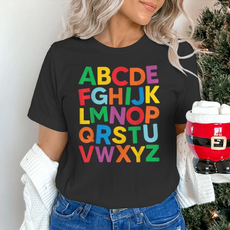 Cute ABCs Shirt Alphabet Colorful Letters Reading Books Kids Unisex T-Shirt Cute ABCs Shirt Alphabet Colorful Letters Reading Books Kids Unisex T-Shirt