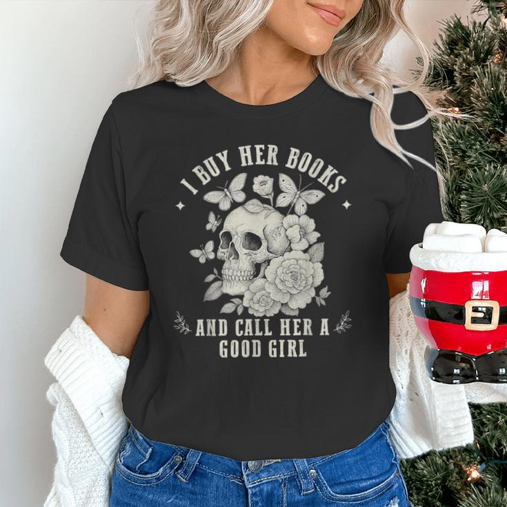 Cute I Buy Her Books And Call Her A Good Girl Book Lover Unisex T-Shirt Cute I Buy Her Books And Call Her A Good Girl Book Lover Unisex T-Shirt