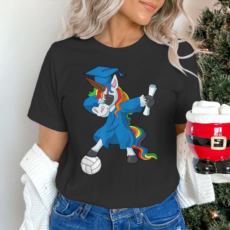 Dabbing Graduation Class 2023 Unicorn Volleyball Unisex T-Shirt