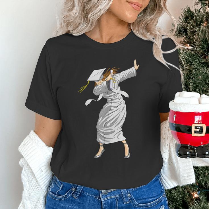 Dabbing Graduation Class Of 2025 Woman Graduation Unisex T-Shirt