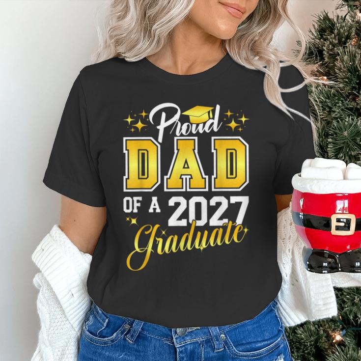 Dad Graduation Senior 2027 Proud Dad Of a 2027 Graduate Unisex T-Shirt