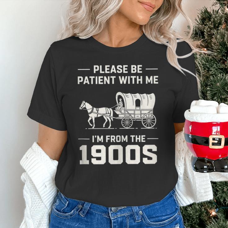 Dad Please Be Patient With Me I'm From The 1900s Vintage Unisex T-Shirt Dad Please Be Patient With Me I'm From The 1900s Vintage Unisex T-Shirt