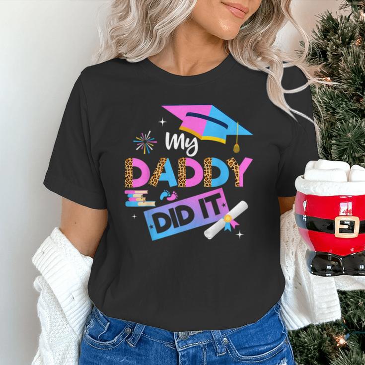 My Daddy Did It Tee Graduation Graduated Dad Proud Children Unisex T-Shirt