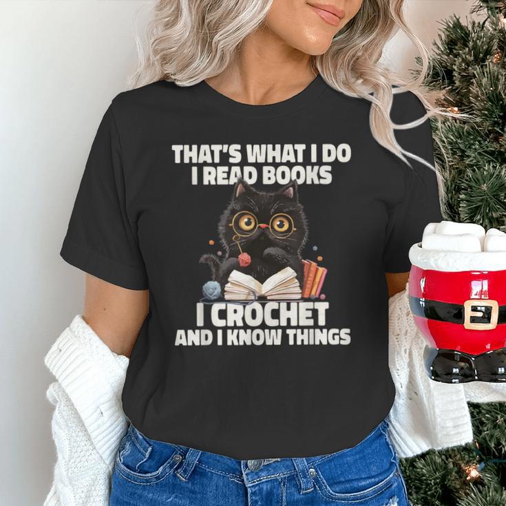 Das Ist Es Was Ich Tue Ich Lese Books Crochet And Unisex T-Shirt