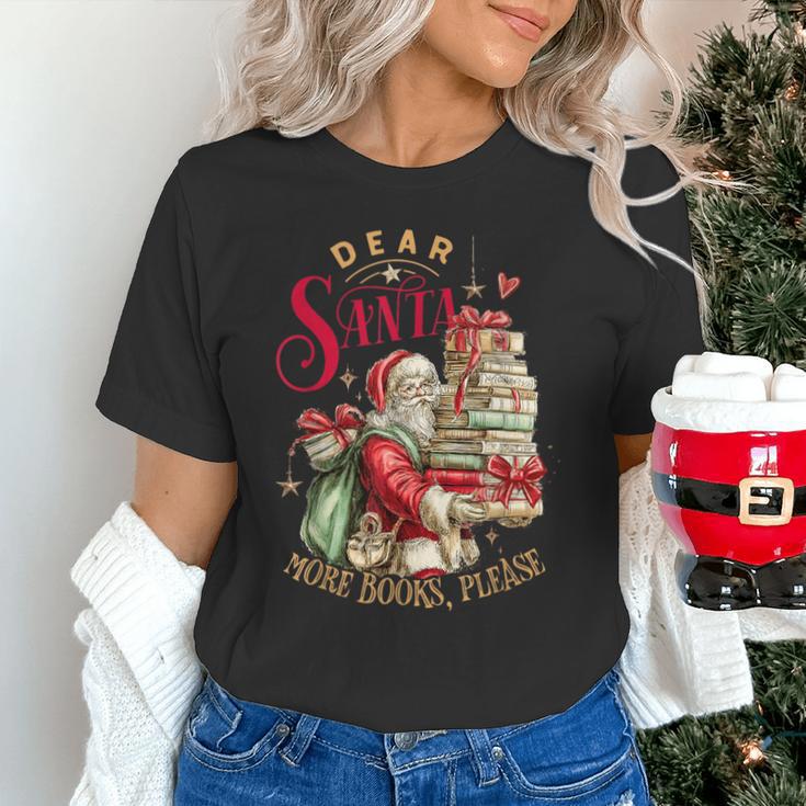 Dear Santa More Books Please Christmas Unisex T-Shirt Dear Santa More Books Please Christmas Unisex T-Shirt