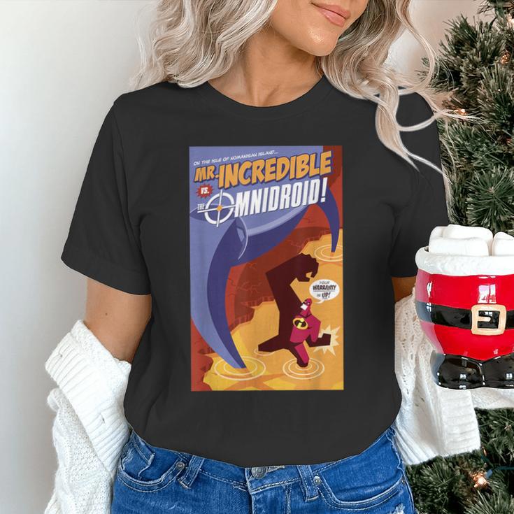 Disney Pixar The Incredibles Omnidroid Comic Book Cover Unisex T-Shirt