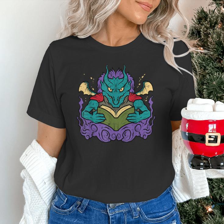 Dragon Read Reading Librarian Book Across America Kids Unisex T-Shirt