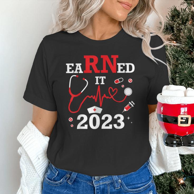 Earned It 2023 For Nurse Graduation Or RN LPN Class Of Unisex T-Shirt