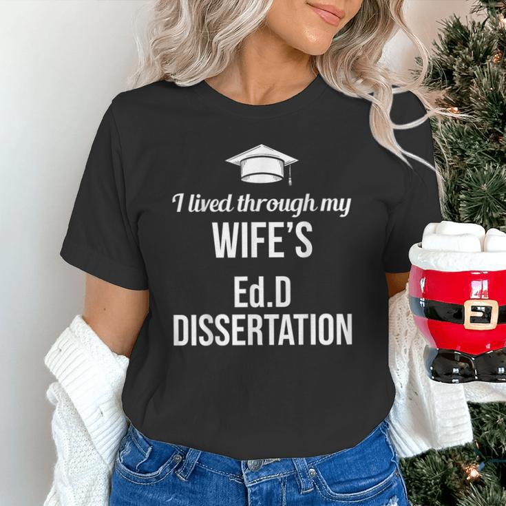 EDD Doctor Of Education EdD Wife Doctorate Graduation Unisex T-Shirt