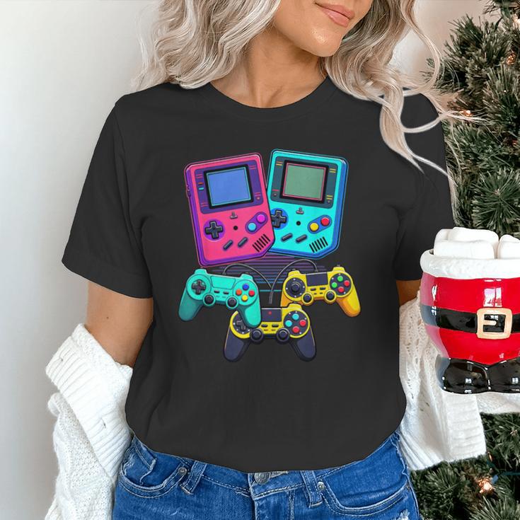 Eighties Console Controller Gaming Player Gadget Nostalgia Unisex T-Shirt