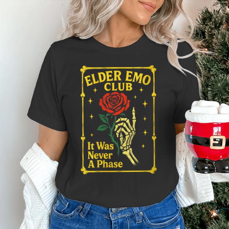 Elder Emo Club Emo Gothic Music Nostalgia Unisex T-Shirt