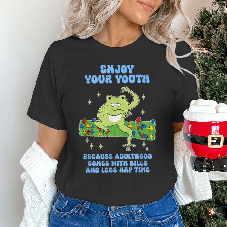 Enjoy Adulthood Comes With Bills Nostalgia Regret Unisex T-Shirt Enjoy Adulthood Comes With Bills Nostalgia Regret Unisex T-Shirt