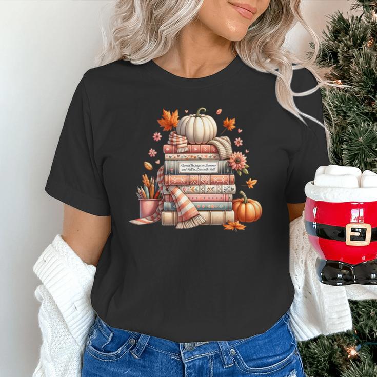 Fall Colors s I Love Fall s Books & Pumpkins Unisex T-Shirt