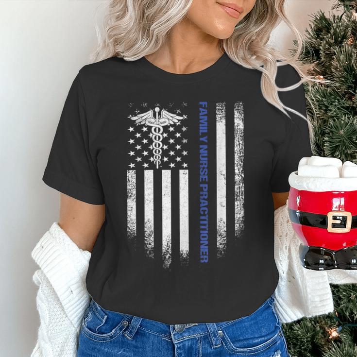 Family Nurse Practitioner Flag FNP Nursing Graduation Unisex T-Shirt