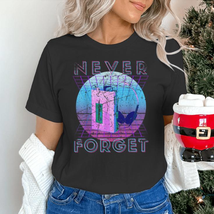 Never Forget Retro 80s 90s Nostalgia Unisex T-Shirt