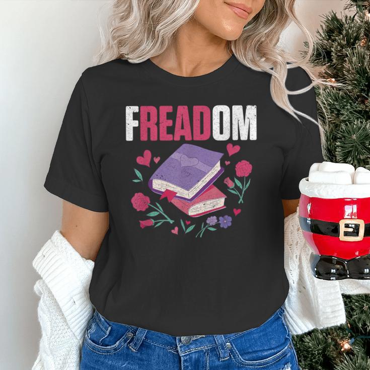 Freadom Anti Ban Books Freedom To Read Book Reading Unisex T-Shirt