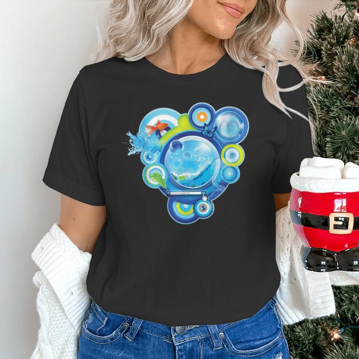 Frutiger Aero Metro Abstract Maximalism 2000s Nostalgia Unisex T-Shirt Frutiger Aero Metro Abstract Maximalism 2000s Nostalgia Unisex T-Shirt